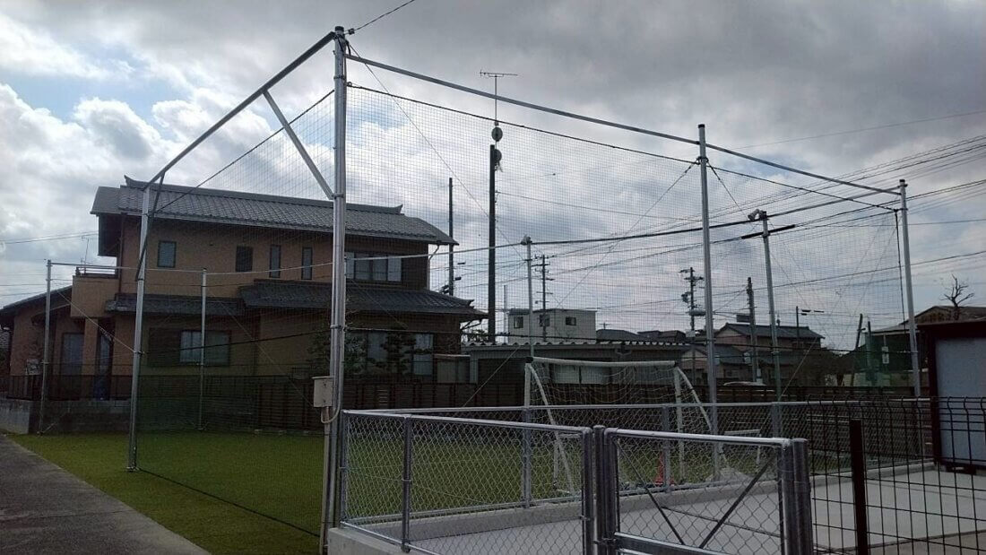 防球ネット設置